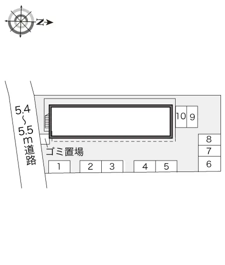 ★手数料０円★武蔵村山市伊奈平５丁目 月極駐車場